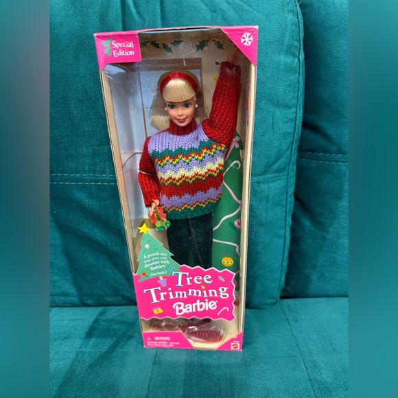 Barbie Other - Barbie 1998 Tree Trimming Special Edition Doll